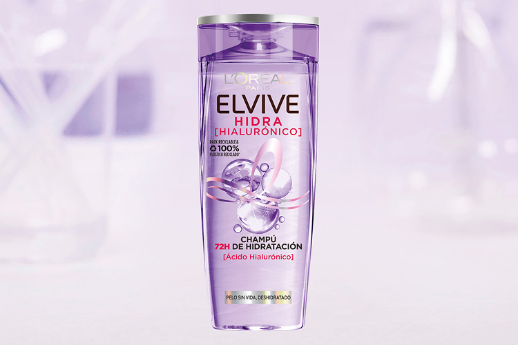 L’Oréal París ELVIVE HIDRA HIALURÓNICO champú 72h hidratación 300ML