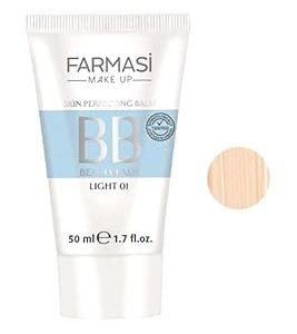 FARMASi BB Cream Beauty Balm, Tinted Moisturizer With SPF 15