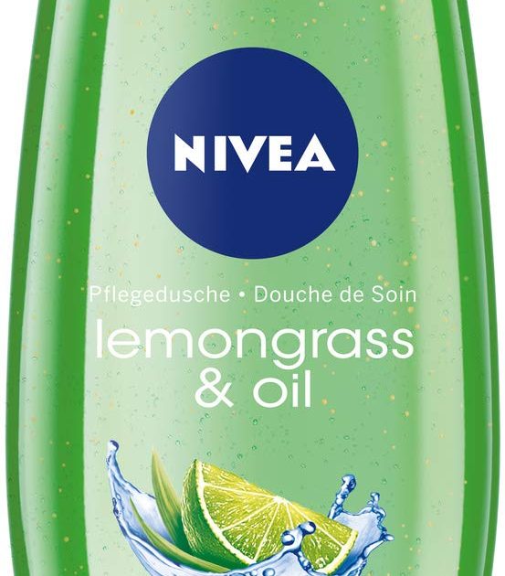 Gel douche à l'huile de citronelle, Lemongrass Oil, Nivea