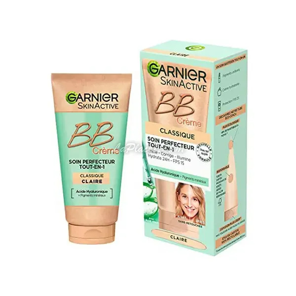 BB Crème classique Soin perfecteur tout-en-1, SkinActive, Garnier, Claire, 50ml