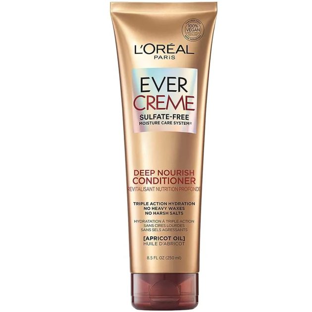 L'Oreal Paris EverPure Deep Nourish CONDITIONER for Dry Hair, Sulfate Free, 8.5 fl oz 250ML