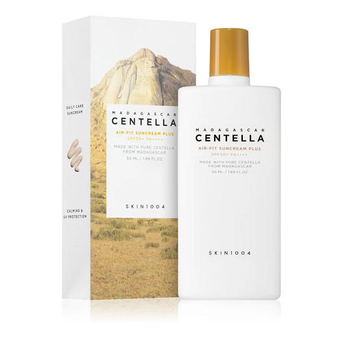 Ecran total Madagascar air-fit suncream plus Centella – Skin1004 tous types de peaux 50 ml