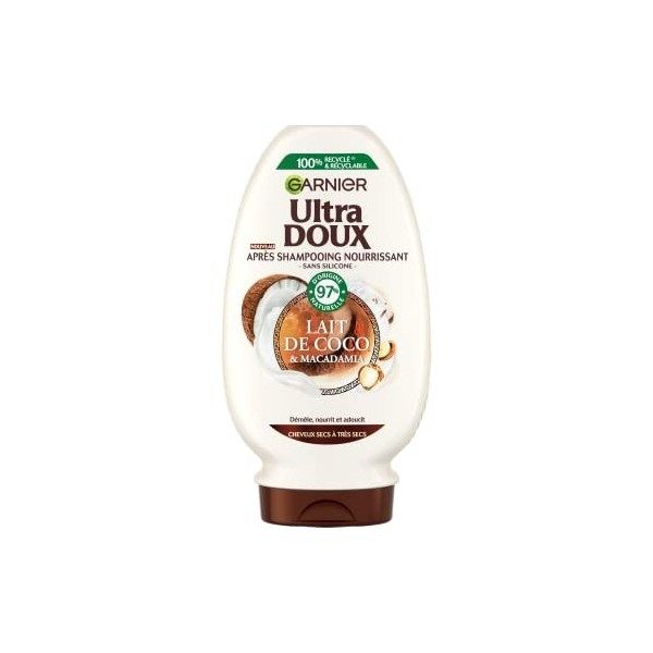 Après-Shampooing Nourrissant Lait de Coco & Macadamia 200ML