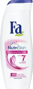 LAIT DE CORPS FA nutriskin aloe vera acai berry