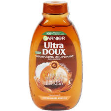 Shampooing Disciplinant Garnier Ultra Doux – Huile de Coco & Beurre de Cacao (300 ml)