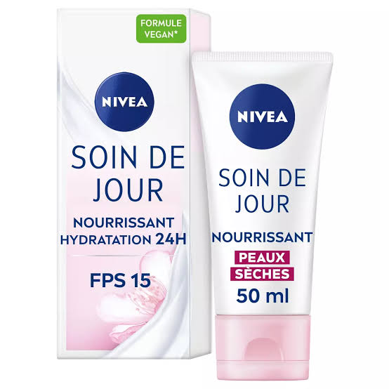 NIVEA Crème Visage Jour Hydratante Nourissante Peaux Sèches 50ml