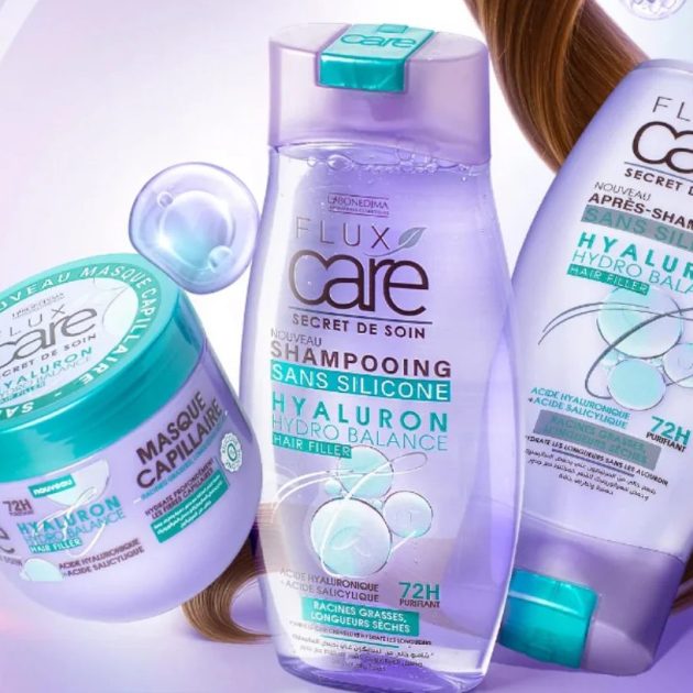 PACK FLUX CARE Shampoing et Après Shampooine et Masque HYALURON 72H